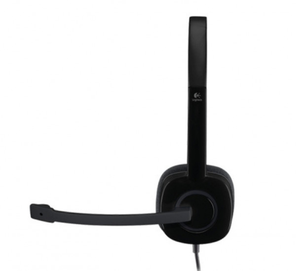 LOGITECH_ H151 Stereo Headset single jack slušalice sa mikrofonom crne 