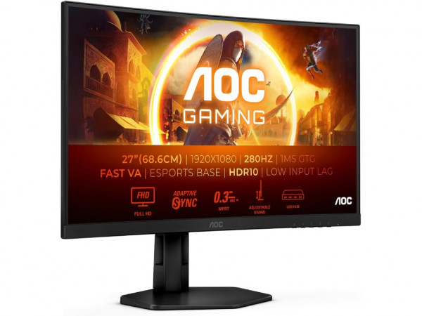 AOC C27G4ZXU FHD 280Hz USB Curved