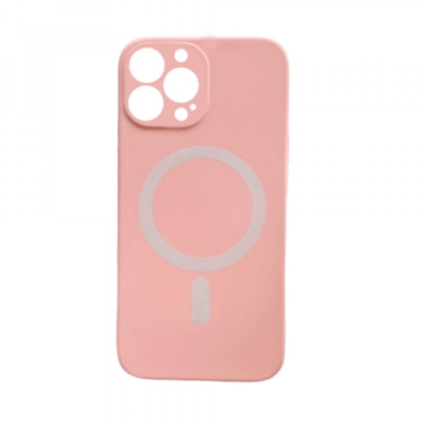 Silikonska futrola Magsafe COLOR Iphone 16 Pro Max BEBI ROZE