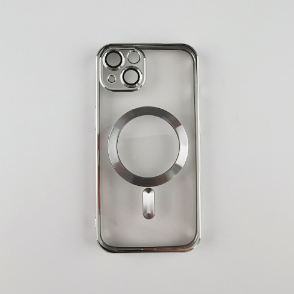 Silikonska futrola Magsafe Iphone 13 SILVER