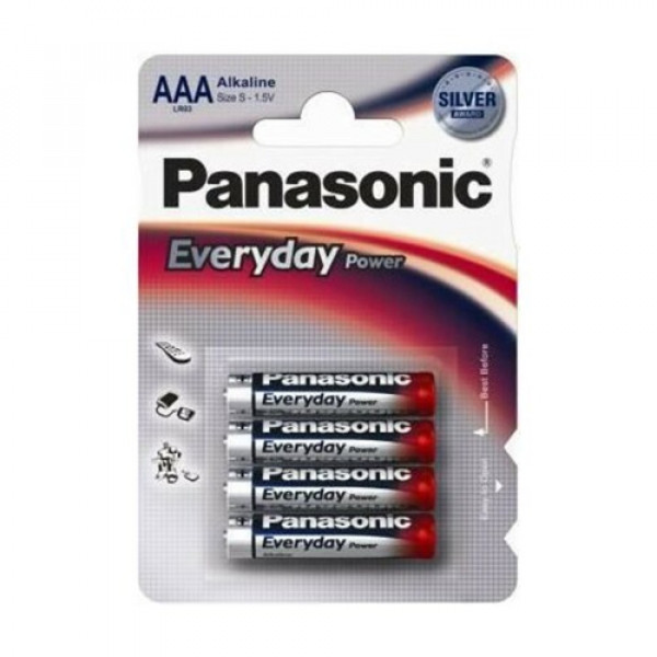 Panasonic baterija alkalne AAA LR03EPS4 kom