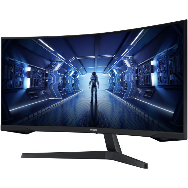 Monitor 34'' Samsung Odyssey C34G55TWWP VA 3440x1440165Hz1msHDMIDPzakrivljen