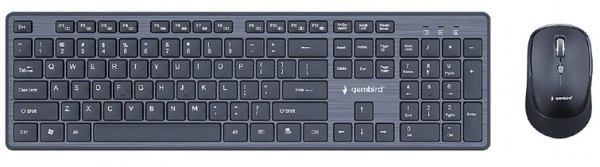 KBS-WCH-04  Gembird tastatura US + bezicni mis USB, US layout