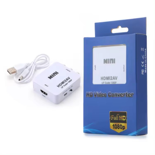 A-HDMI-AV-Mini **  Gembird input  HDMI to AV (903) (360)