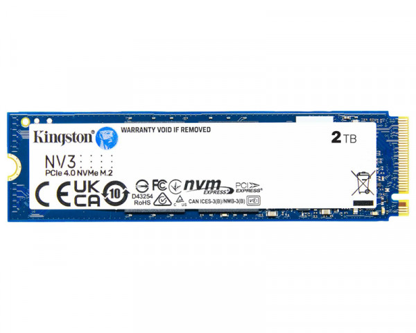 KINGSTON 2TB M.2 2280 NVMe SNV3S2000G series NV3 SSD 