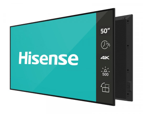 HISENSE 50 inča 50DM66D 4K UHD 500 nita Digital Signage Display - 247 Operation 