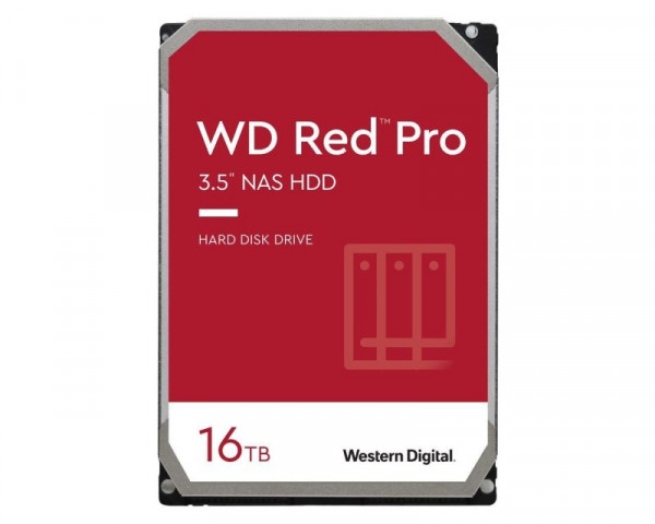 WD 16TB 3.5'' SATA III 512MB 7.200rpm WD161KFGX Red Pro