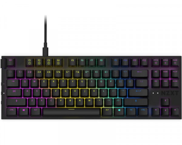 NZXT Function Tenkeyless mehanička tastatura UK crna (KB-1TKUK-BR) 