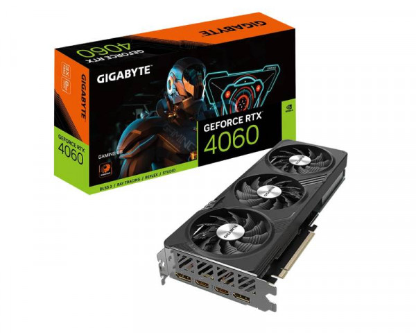 GIGABYTE nVidia GeForce RTX 4060 GAMING 8GB GV-N4060GAMING-8GD grafička karta