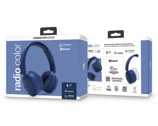 ENERGY SISTEM Radio Color Indigo wireless slušalice plave 