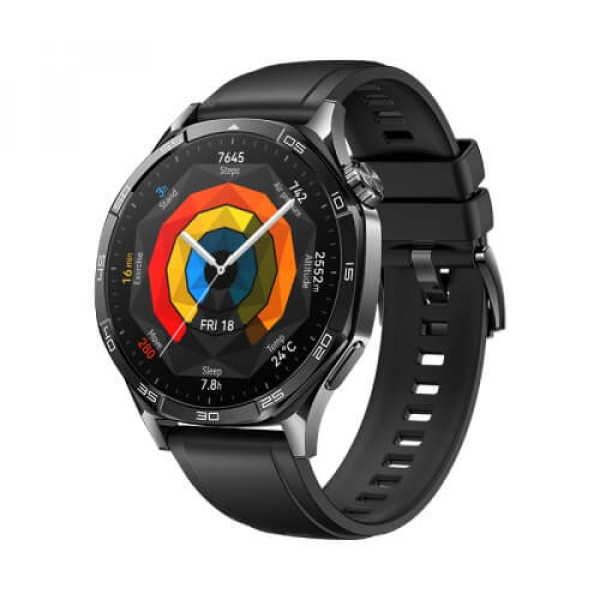 HUAWEI Watch GT5 46 mm Black Pametni sat + Poklon: Huawei FreeBuds 5i slušalice