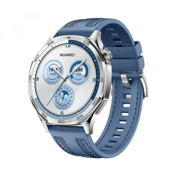 HUAWEI Watch GT5 46 mm Blue Woven Pametni sat + Poklon: Huawei FreeBuds 5i slušalice