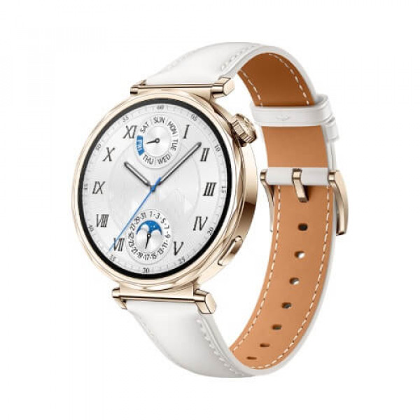 HUAWEI Watch GT5 42 mm White Pametni sat + Poklon: Huawei FreeBuds 5i slušalice