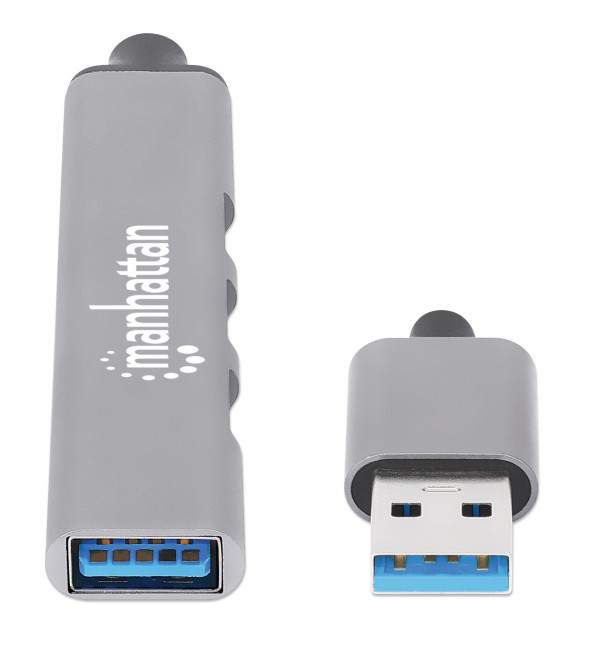 USB HUB 4port Manhattan 168427 3.03xUSB 2.0 480Mbps1xUSB 3.0 5Gbpssivi