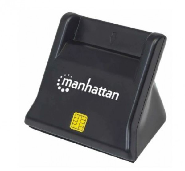 MANHATTAN SMART/SIM ČITAČ KARTICA SAMOSTOJEĆI USB 2.0