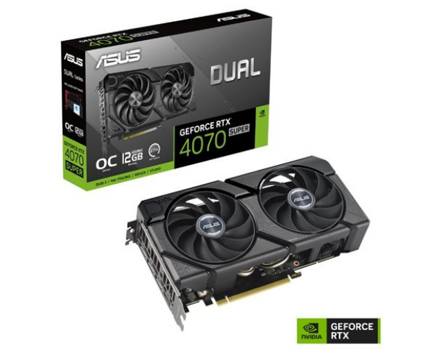 ASUS VGA  DUAL-RTX4070S-O12G