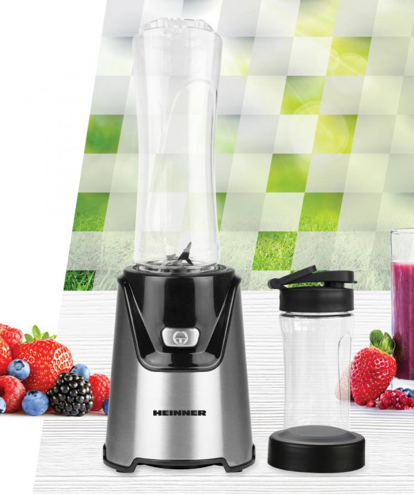 Blender HEINNER HSB-T400SS 400ml600ml400W19000RPMplastična čaša