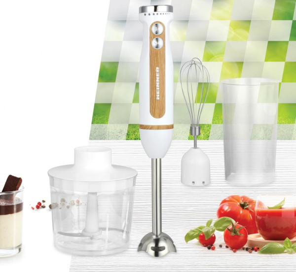 Ručni blender HEINNER HB-DC600WH 500ml700ml600Wbeli