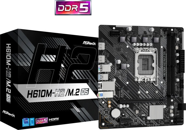 ASROCK H610M-H2/M.2 D5 matična ploča