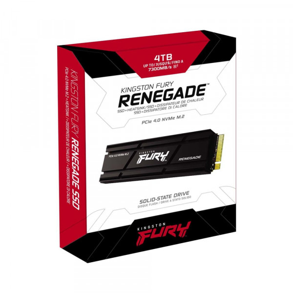 KINGSTON Fury Renegade 4TB NVMe M.2 2280 SFYRDK/4000G - SSD