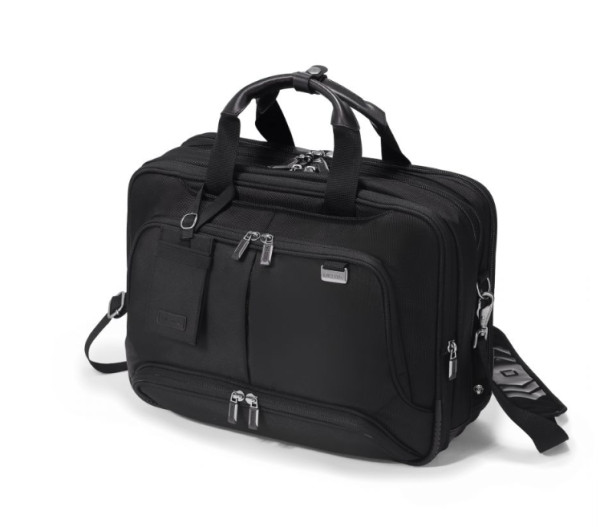 DICOTA Eco Top Traveller Twin Pro D30844-RPET 15.6'' crna