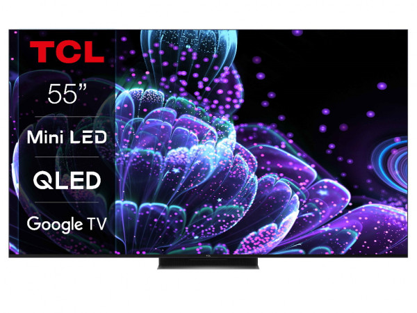 TCL  televizor 55C835/MiniLED/55''/4K HDR/144Hz/GoogleTV/crna