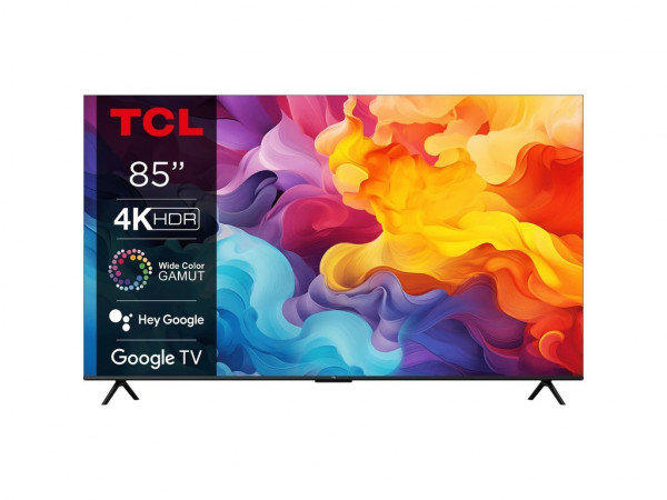 TCL televizor 85V6B/LED/85''/4K HDR/60Hz/Google TV/crna