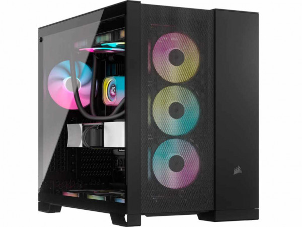 CORSAIR kućište 6500D AIRFLOW Mid-Tower/ATX/kaljeno staklo/bez napajanja/crna