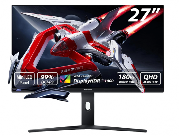 XIAOMI monitor G Pro 27i /mini LED/P27QBA-RGPGL/65W/2560 x 1440/180Hz/HDR1000/crna