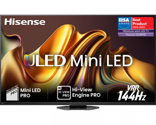 Hisense 65U8NQ ULED Mini LED 4K UHD Smart TV