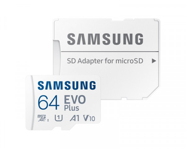 SAMSUNG 64GB MB-MC64SA/EU EVO Plus SDXC memorijska kartica sa adapterom