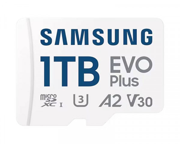 SAMSUNG Memorijska kartica EVO PLUS MicroSDXC 1TB class 10 + SD Adapter MB-MC1T0SA