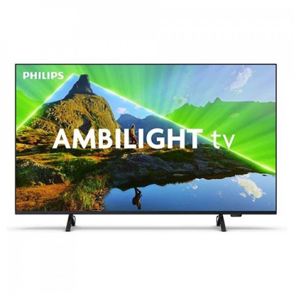 PHILIPS LED TV 75PUS831912, 4K, TITAN, AMBILIGHT, CRNI