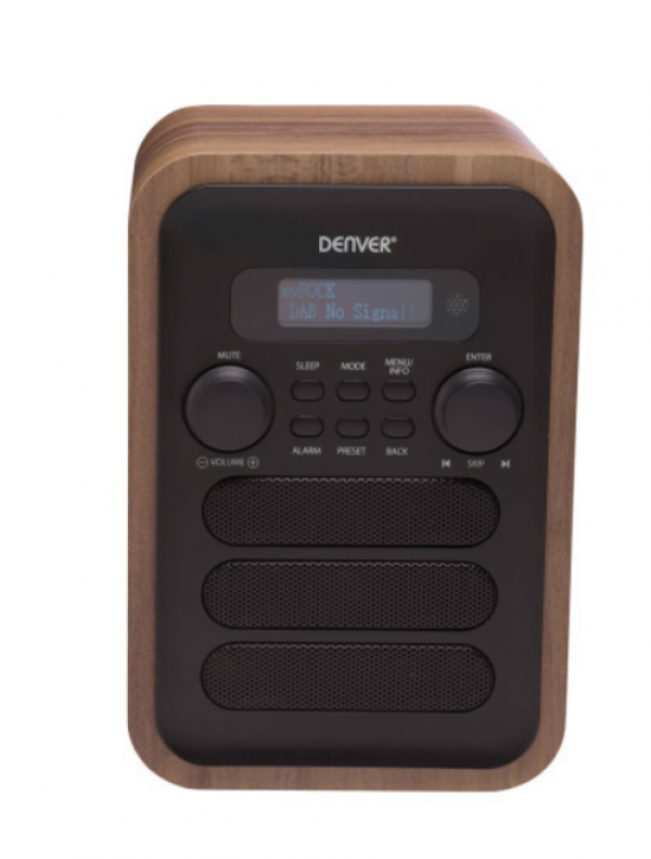 DENVER DAB-48 RADIO FM WHITE