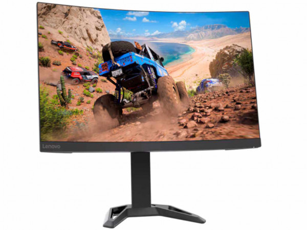 LENOVO Monitor G27qc-30 27''/VA, zakrivljen/2560x1440/100Hz/1ms/VGA,2xHDMI/tilt,swivel,pivot,height