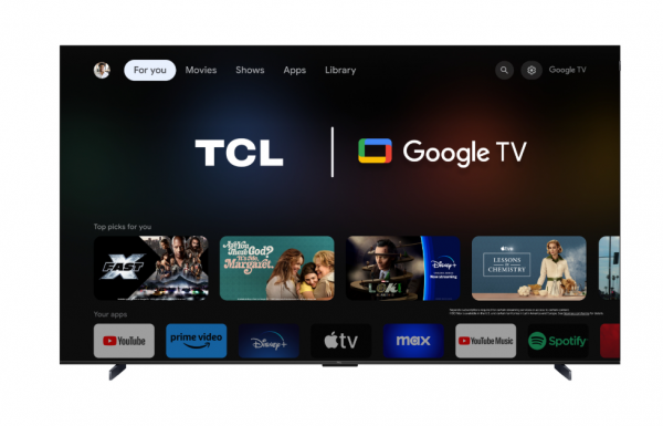 TCL Televizor 98C655/QLED/98''/4K UHD/144Hz/Google TV/crna