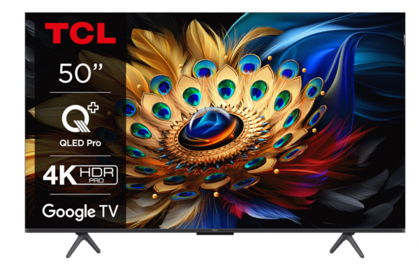 TCL Televizor 50C655/QLED/50''/4K HDR PRO/Google TV