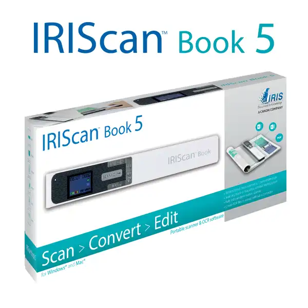 IRIScan Book 5 white