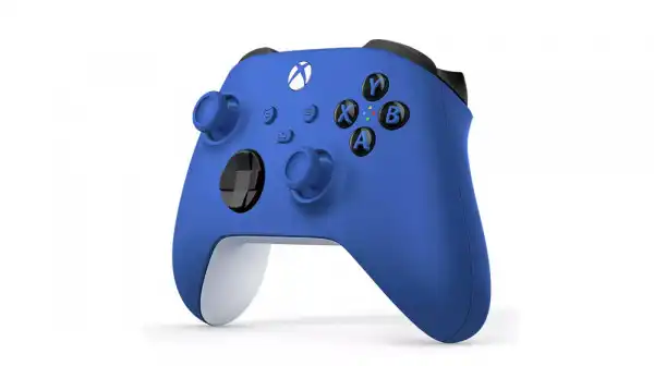 MICROSOFT XBOX Shock Blue Wireless Gamepad