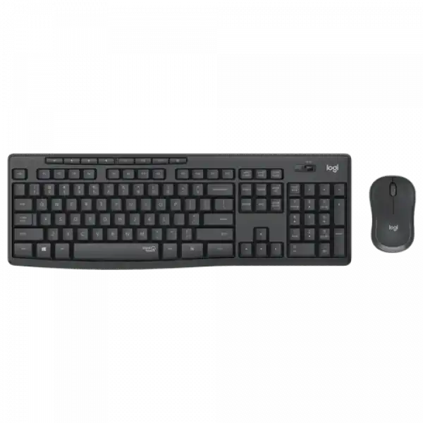 LOGITECH Bežična tastatura i miš MK295 Silent Wireless YU-SRB (Crna)