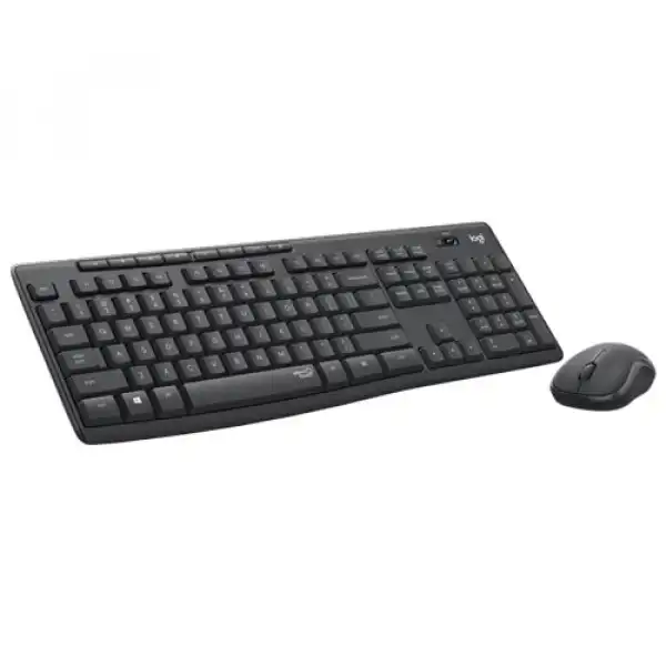 LOGITECH Bežična tastatura i miš MK295 Silent Wireless YU-SRB (Crna)