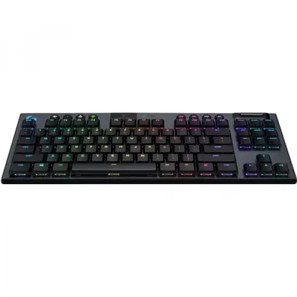 LOGITECH Bežična gejmerska tastatura G915 TKL Lightspeed Wireless US (Crna)