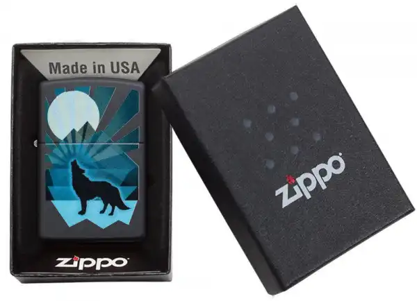 ZIPPO Upaljač Wolf and Moon