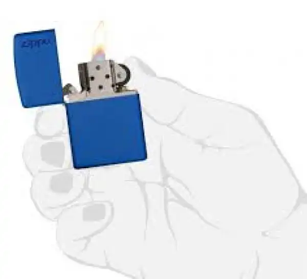 ZIPPO Upaljač Royal Blue Matte Logo