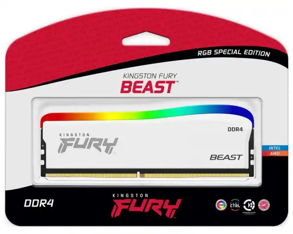 KINGSTON DIMM DDR4 16GB 3600MTs KF436C18BWA16 Fury Beast RGB Special Edition