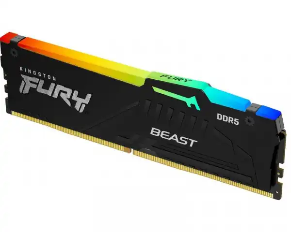 KINGSTON DIMM DDR5 8GB 5200MTs KF552C36BBEA-8 Fury Beast RGB EXPO