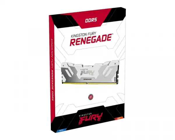 KINGSTON DIMM DDR5 32GB 6000MTs KF560C32RW-32 FURY Renegade White