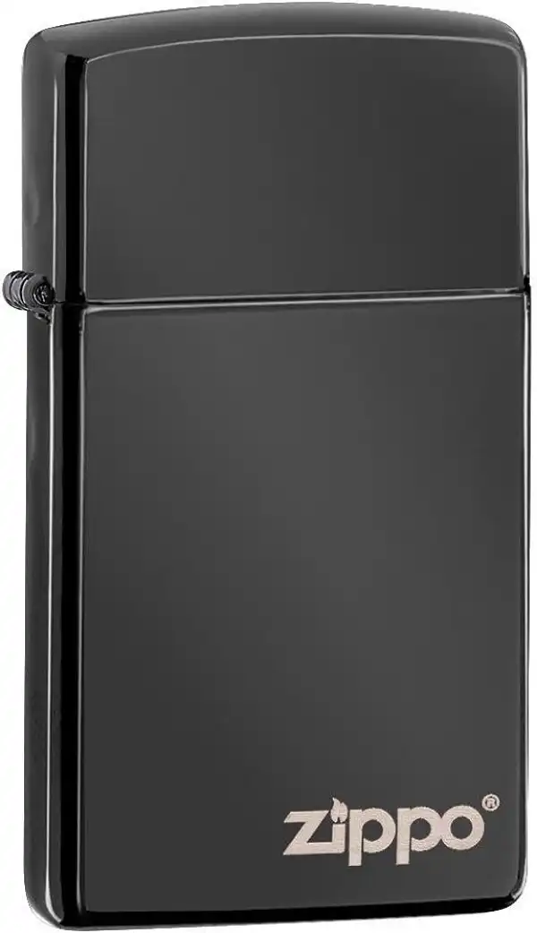 ZIPPO Upaljač - Slim Ebony Logo