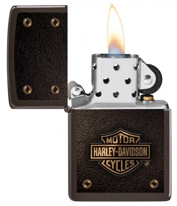 ZIPPO Upaljač HARLEY DAVIDSON BROWN (49466)