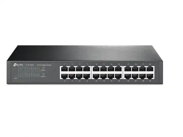 Switch TP-LINK TL-SG1024D Gigabit/24x RJ45/10/100/1000Mbps/Desktop/Rackmount metalno kuciste